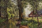 Walter Moras Im Spreewald oil painting reproduction